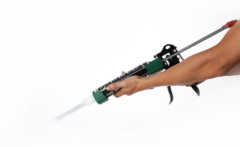 施邦減力樹(shù)脂膠槍 壓強(qiáng)大，出膠均勻，提高工人施工效率