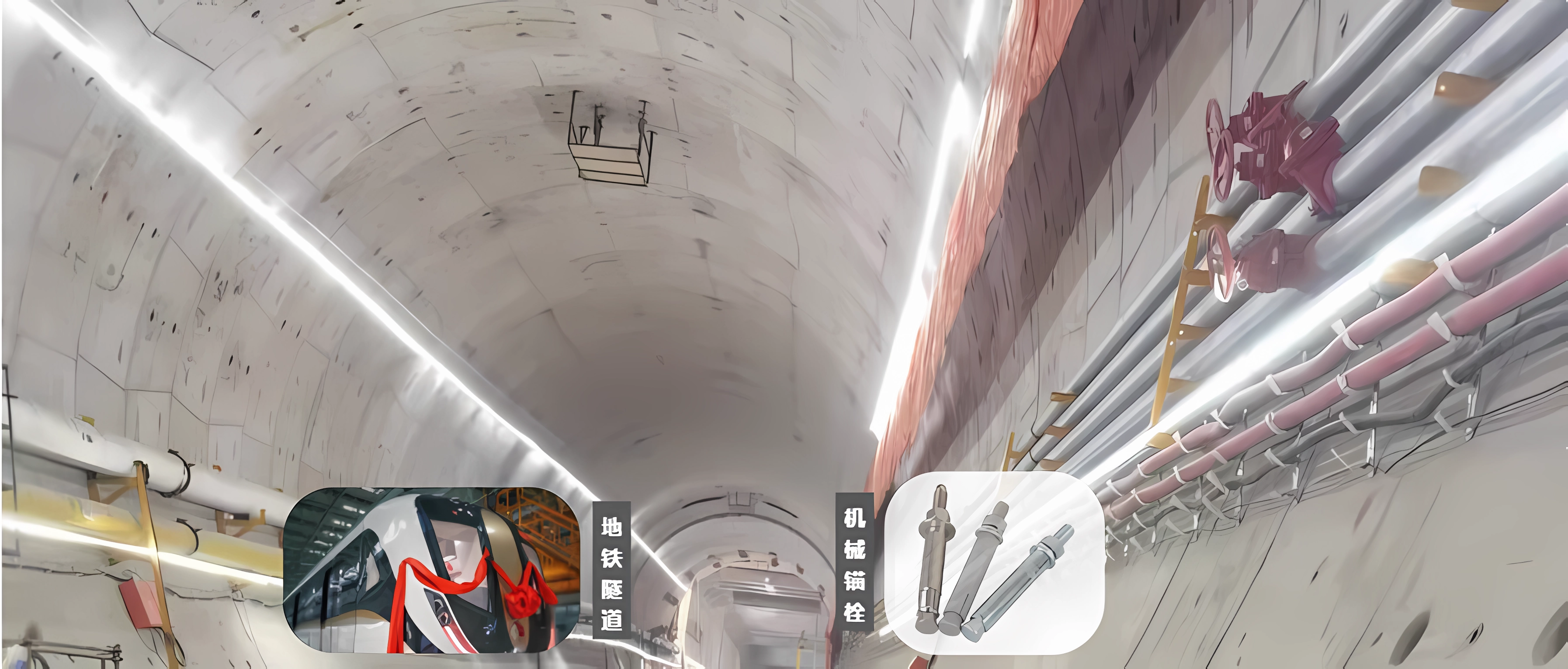 為什么很多地鐵隧道項(xiàng)目都使用后擴(kuò)底機(jī)械錨栓？